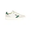 Gas White Polyurethane Men Sneaker In White