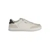 Gas White Polyurethane Men Sneaker In Neutral