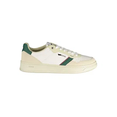 Gas White Polyurethane Men's Sneaker In Neutral