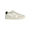 Gas White Polyurethane Men Sneaker In Neutral