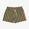 Gassa-damante Swimsuit Sea And Pool Man Gassa D'amante Polygnano 100100107 Orange/green In Multi