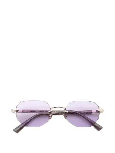 Gast Moonstone Geometric-frame Sunglasses In 실버 톤
