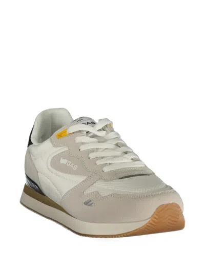Gast Panelled Lace-up Sneakers In Gray