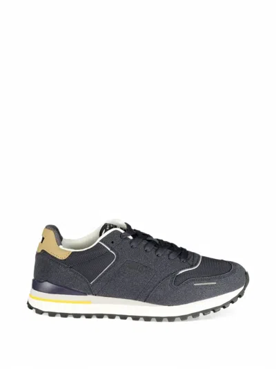 Gast Panelled Lace-up Sneakers In Multi