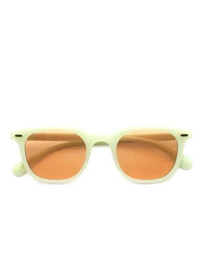 Gast Riva Square-frame Sunglasses In Neutral