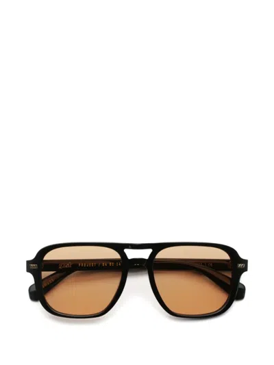 Gast Syn Pilot-frame Sunglasses In Brown