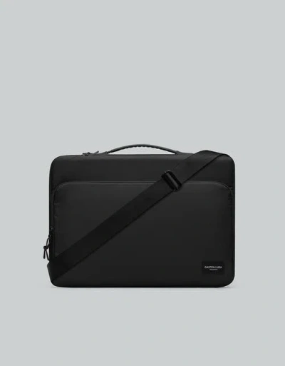 Gaston Luga Däsh Cushioned Briefcase 15"/16" In Black