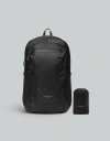Gaston Luga Lightweight Packable Backpack In Black