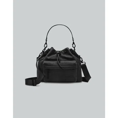 Gaston Luga Spläsh Bucket Crossbody In Black