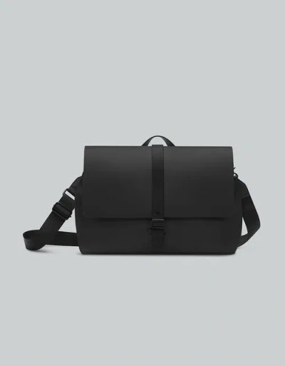 Gaston Luga Spläsh Crossbody Large 14" In Black