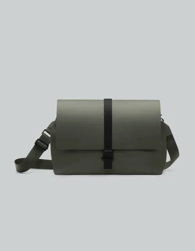Gaston Luga Spläsh Crossbody Large In Green