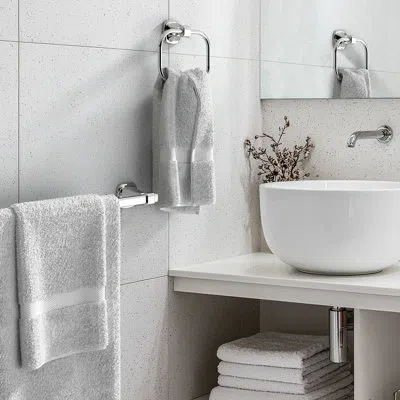 Gatco Beverly Towel Bar In Chrome