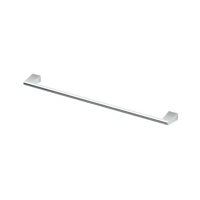 Gatco Bleu 24" Wall Mounted Towel Bar In Chrome