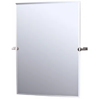 Gatco Bleu Satin Nickel 28" X 32" Tilting Wall Mirror