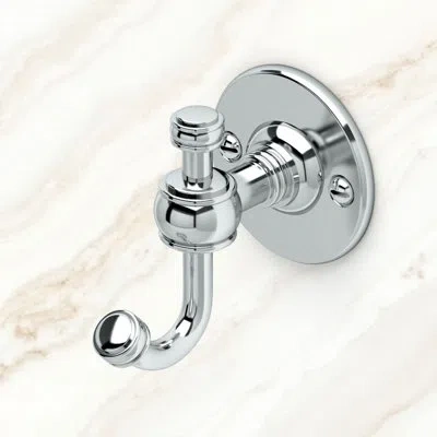 Gatco Cafe Wall Mounted Robe Hook | Vintage Style Robe Hook In Chrome