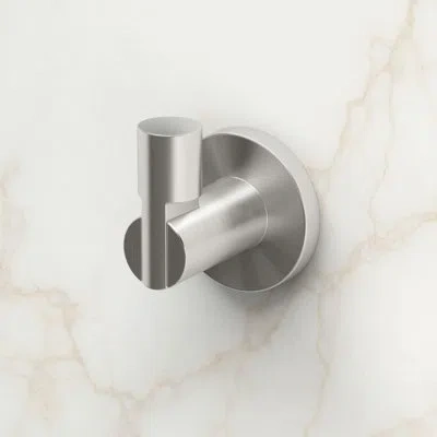 Gatco Channel Wall Mounted Robe Hook In Satin Nickel
