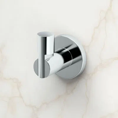 Gatco Channel Wall Mounted Robe Hook / Single Towel Or Robe Hook In Chrome