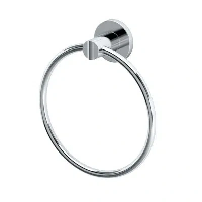 Gatco Channel Wall Mounted Towel Ring | Hand Towel Holder For Bathroom, Kitchen In Chrome