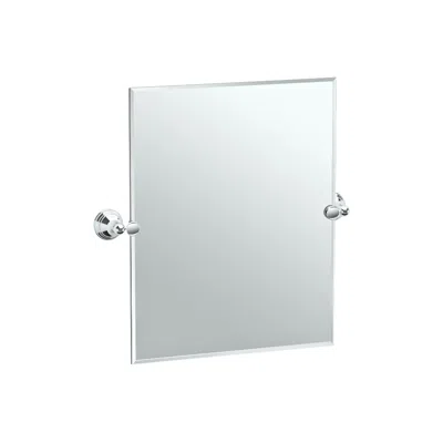Gatco Charlotte Chrome 24 1/4" X 24" Vanity Wall Mirror