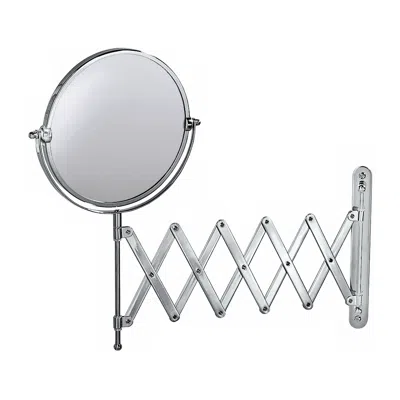 Gatco Chrome Swivel Accordion Wall Mirror
