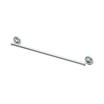 Gatco Designer Ii 24" Wall Mounted Towel Bar In Chrome