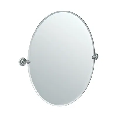 Gatco Designer Ii Chrm 28 1/2" X 32" Oval Vanity Mirror