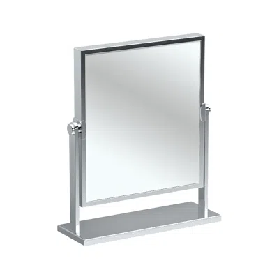 Gatco Elegant Chrome 9 3/4" X 12" Table Mirror