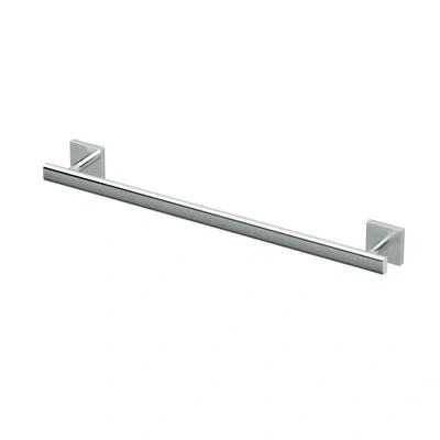 Gatco Elevate Wall Mounted Towel Bar | Towel Rack For Bathroom In Chrome