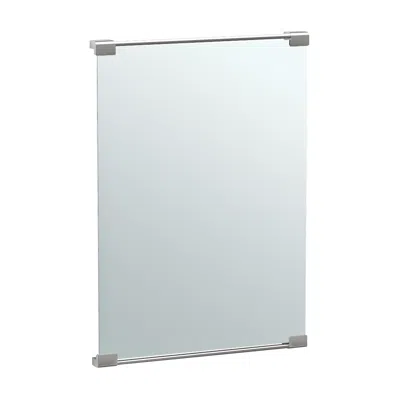 Gatco Fixed Mount Satin Nickel 22" X 31 1/2" Vanity Mirror