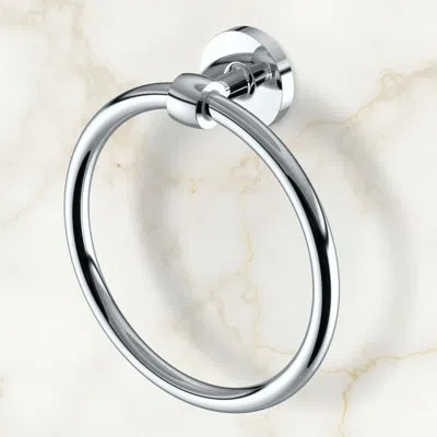 Gatco Gibson Towel Ring In Chrome