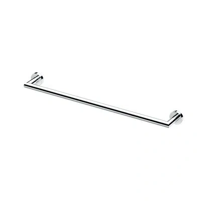 Gatco Glam 24" Wall Mounted Towel Bar | Bathroom Hardware Accessory - Towel Holder In Chrome