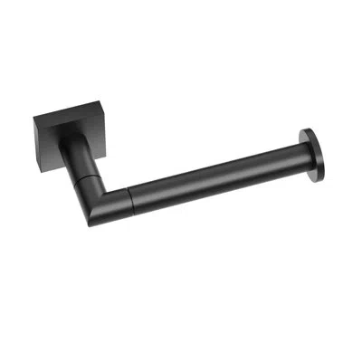 Gatco Glam Too Euro Toilet Paper Holder In Matte Black
