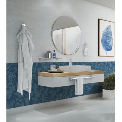 Gatco Glam Too Towel Ring In Chrome