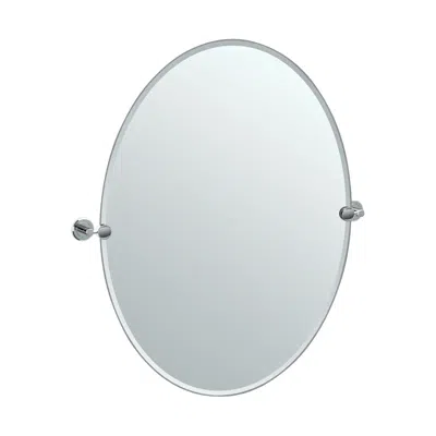 Gatco Latitude Ii Chrome 28 1/2" X 32" Oval Vanity Mirror