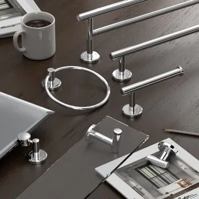 Gatco Latitude Ii Hand Towel Bar In Chrome