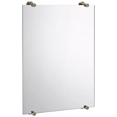 Gatco Latitude Ii Satin Nickel 22" X 32" Wall Mirror