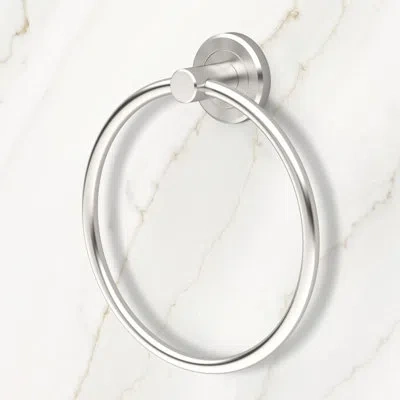 Gatco Latitude Ii Towel Ring | Bathroom, Kitchen Hand Towel Ring In Satin Nickel