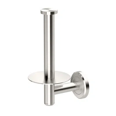 Gatco Latitude Ii Wall Mounted Vertical Toilet Paper Holder | Toilet Tissue Storage Holder In Satin Nickel