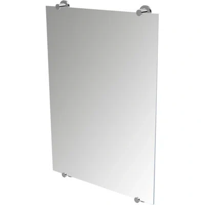 Gatco Latitude Wall Mount Frameless Rectangle Bathroom Vanity Mirror | Mount Landscape Or Portrait In Chrome