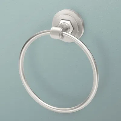 Gatco Lizzie Towel Ring In Chrome