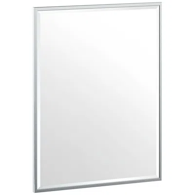 Gatco Luxe Chrome 24 1/2" X 32 1/2" Flush Mount Wall Mirror