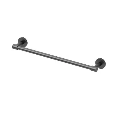 Gatco Reveal 18" Wall Mounted Towel Bar In Matte Black