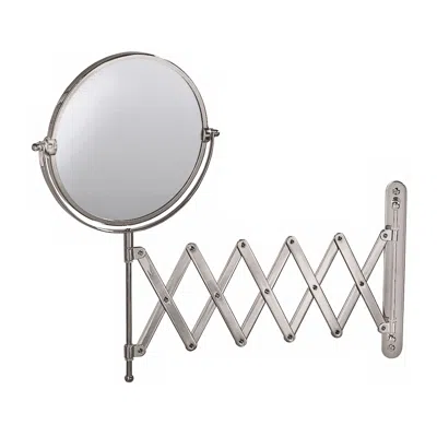 Gatco Satin Nickel 26 1/2" X 15 1/2" Accordion Wall Mirror