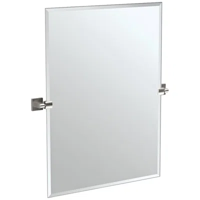 Gatco Satin Nickel 27 1/2" X 31 1/2" Wall Mirror