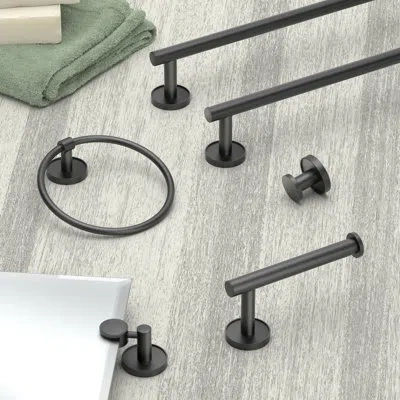 Gatco Sky Curved Glass Bracket Shelf In Chrome