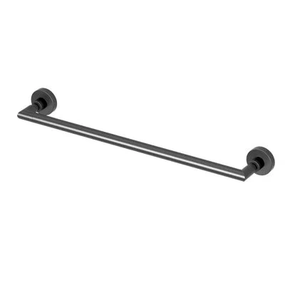 Gatco Studio Wall Mounted Towel Bar In Matte Black