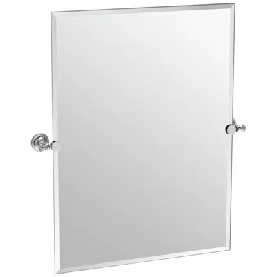 Gatco Tavern Satin Nickel 28" X 31 1/2" Wall Mirror