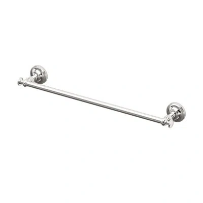 Gatco Tavern Wall Mounted Towel Bar In Polished Nickel
