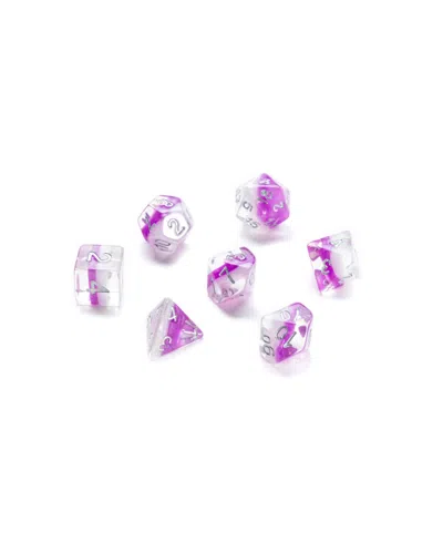 Gatekeeper Games Eclipse Amethyst Dice Set, 8 Pieces In Multi