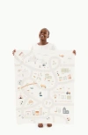 Gathre Boulevard Print Leather Play Mat In Boulevard